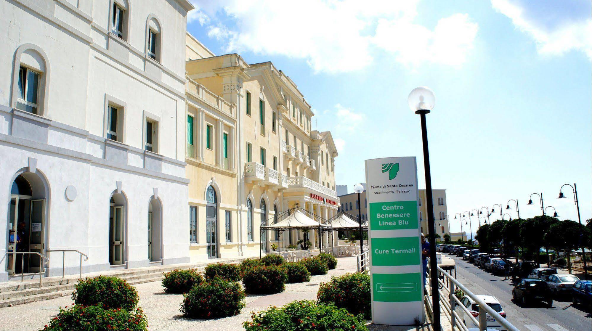 Albergo Palazzo Санта Чезареа Терме Екстериор снимка